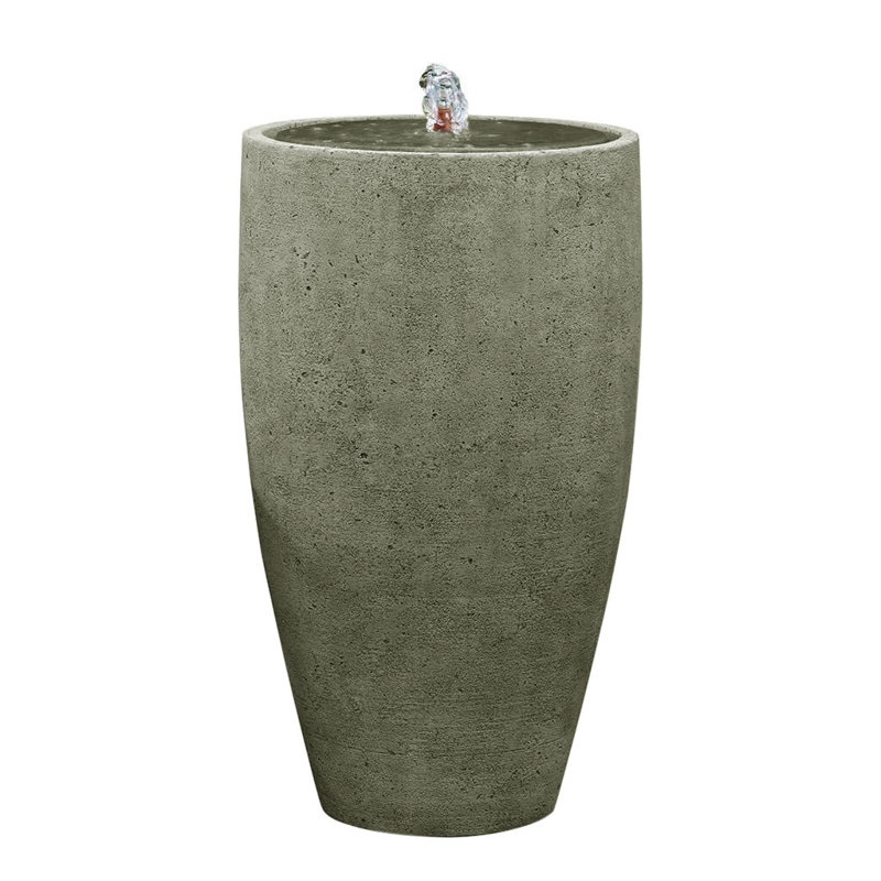 Manzanita Hand Crafted Weather Resistant Floor Fountain, Copper Bronze