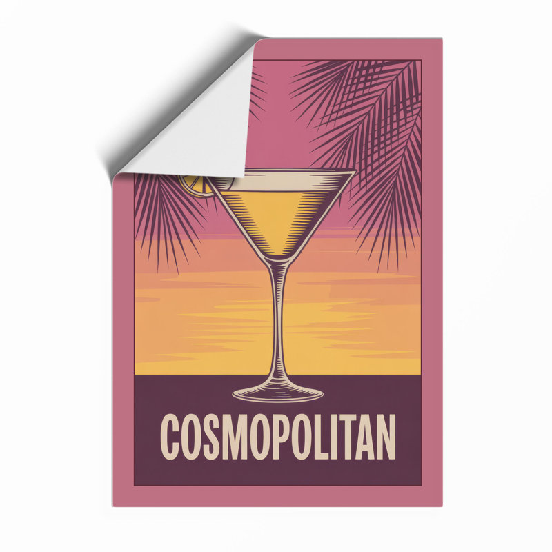 Cosmopolitan Hour Art Deco - Framed Print, Unframed, A2 - 59.4 x 42.0 cm