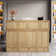 Crystle Rectangle Manufactured Wood Reception Desk