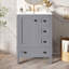 Meuble-lavabo de 24 pouces avec lavabo intégré en céramique, tablette à double couche, tiroirs à fermeture en douceur et porte d'armoire à fermeture en douceur.-1118456594