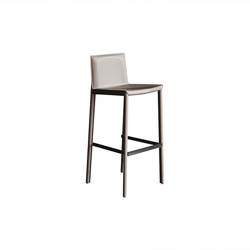 Tabouret de bar en cuir de haute qualité