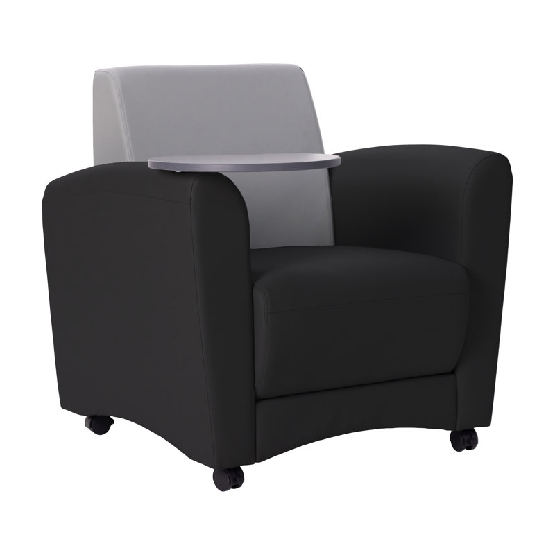 Chaise rembourrée Pro Series, Noir / gris / strand cosmique