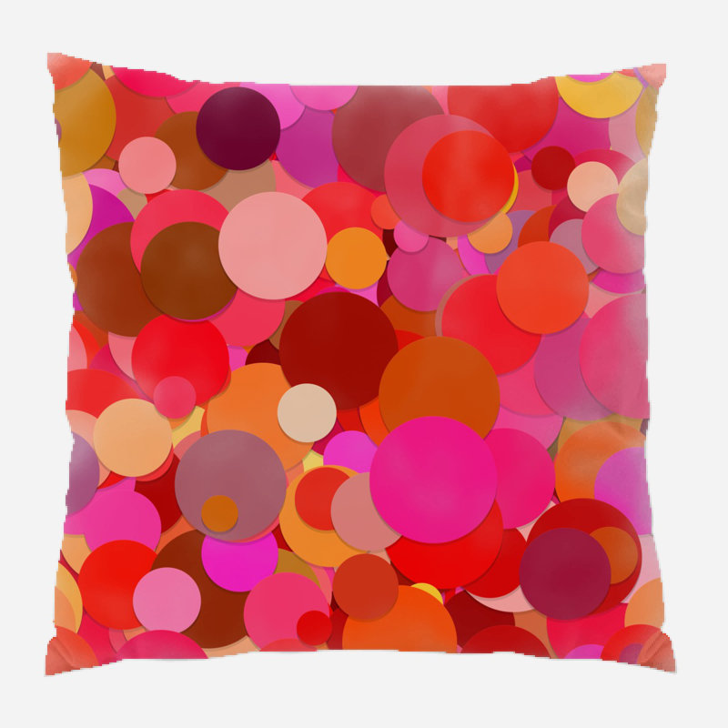 Domingue Throw Pillow, Indoor