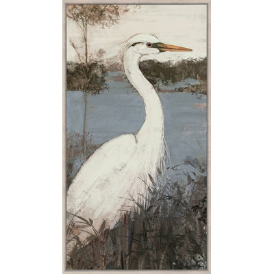 «Heron Lookout I», art mural sur toile