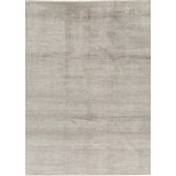 Hand-Knotted High-Quality Light Blue and Gray Area Rug