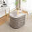 Occie Velvet Swivel Barrel Chair-566511849