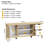 SOLID WOOD LARGE TV STAND