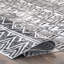Tapis gris lavable à la machine Copley-992713228