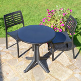 Rayville Bistro Table with 2  Chairs Garden Set