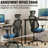 Ergonomic Office Chair with 2D Headrest & Breathable Mesh Back, High Back Computer Chair with Adjustable Armrest & Backrest & Height, Comfy Task Chair with Thickened Cushion-624526548-624526549