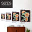 Pop Flowers III, reproduction encadrée - bois massif-84736862-84736856