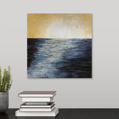" Future at Bay " by Kari Taylor Watercolor Painting