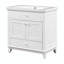 Meuble-lavabo simple 30 po avec comptoir