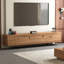 Meuble télé 94,48 po pour salon avec grand rangement, style moderne