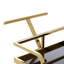 Bladwell Metal Bar Cart