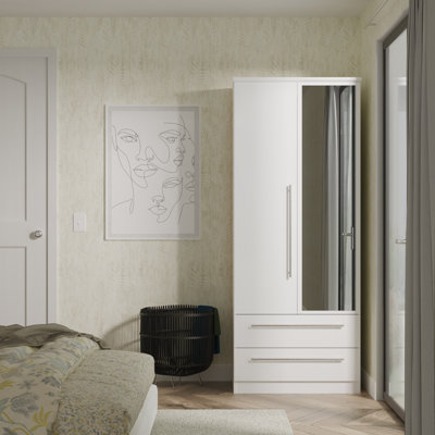 Taevyn Manufactured Wood Wardrobe
