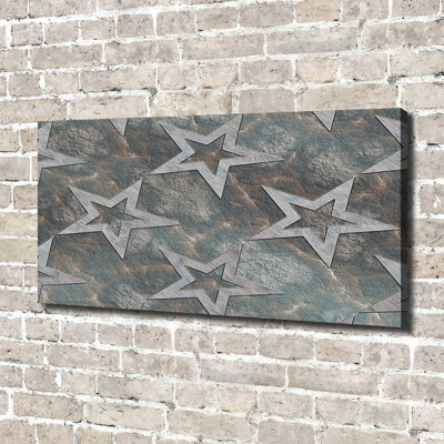 Stone Stars - Wrapped Canvas Print