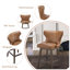 Tabouret de bar et de comptoir pivotant Caraline-89471352-89471353