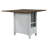 Xhemal Extendable Solid Wood Base Dining Table-2080688132-2080688131
