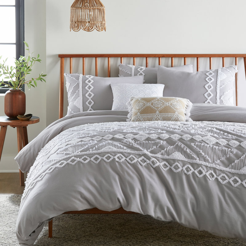 Harleson Grey King Comforter Set