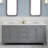 Bernardo 72'' Double Bathroom Vanity with Engineered Marble Top-1496226038-1496226033