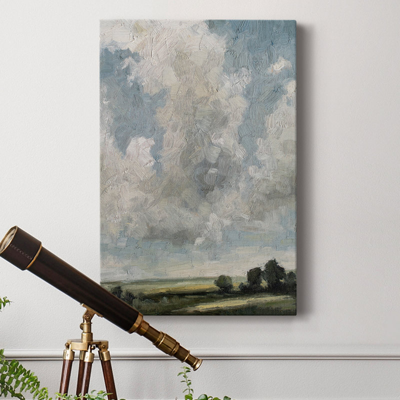«Gathering Clouds» - Impression sur toile tendue, H 18 po x l 12 po x P 1 po