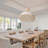 Calpella -Natural and White Rattan Light Pendant-2078343071