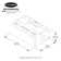 Cosmo 30 in. Slim Over the Range Microwave with Automatic Presets