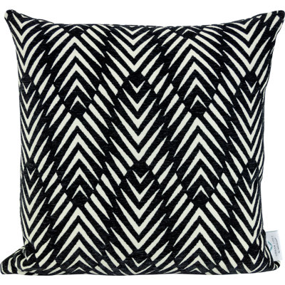 Urban Loft Chevron Feather Reversible Throw Pillow