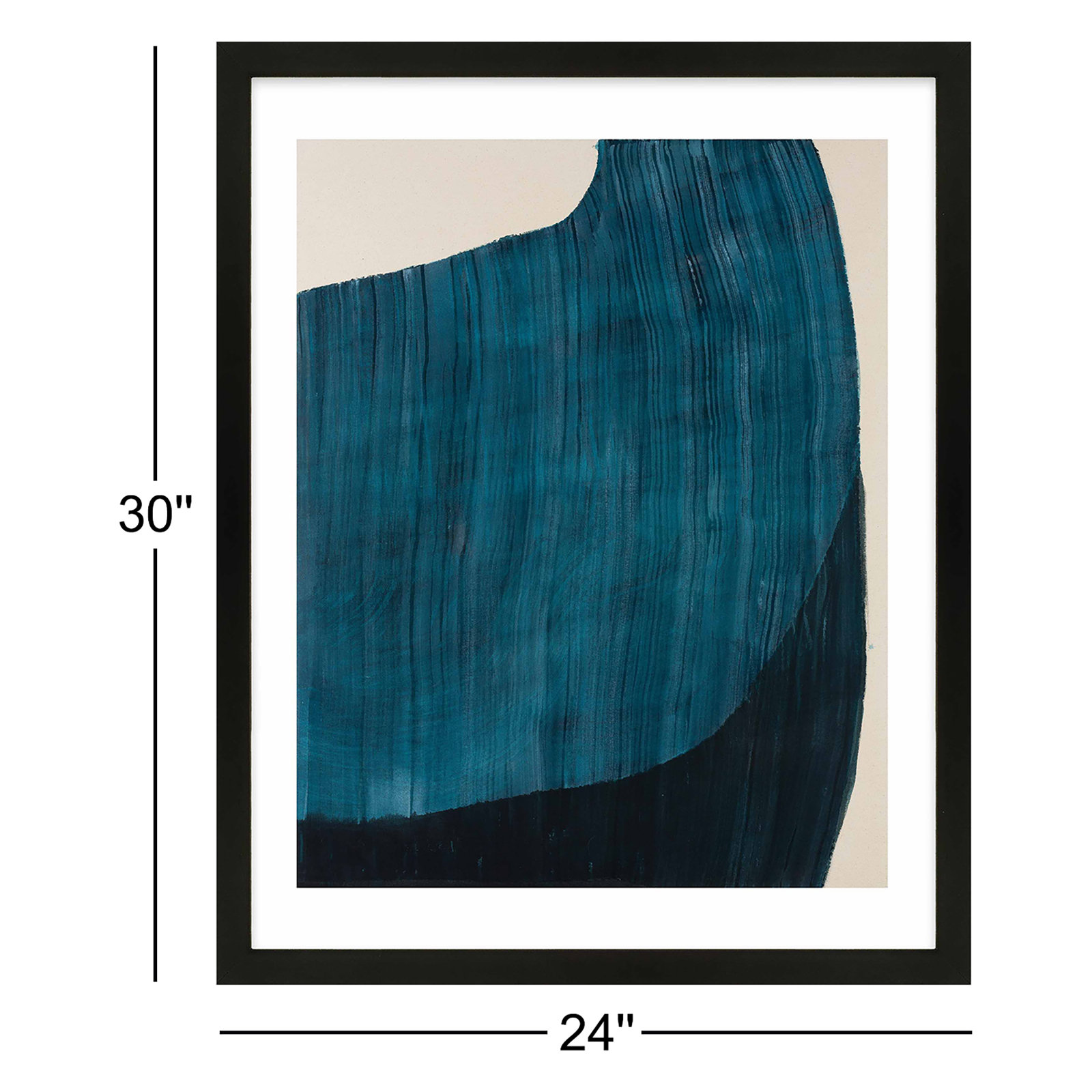 Doyers "Set Sail" Print by Stephanie Dennis, Black, 30" H x 24" W  x 1.25" D
