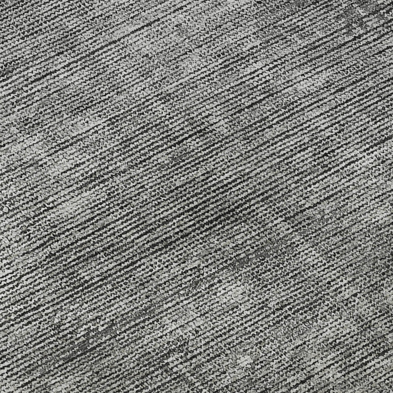 Premium Machine Washable Prisco Gray Rug, Rectangle 8' x 10'