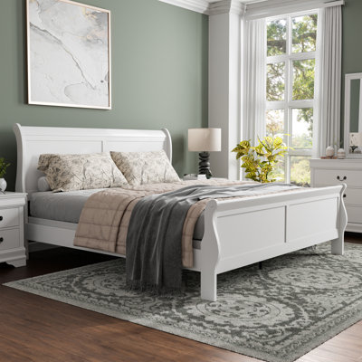 Aberdeen Solid Wood Bed