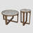 Anbut Marble Top Solid Wood Coffee Table