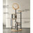 65.75" Black Standard Solid Wood Cat Tree
