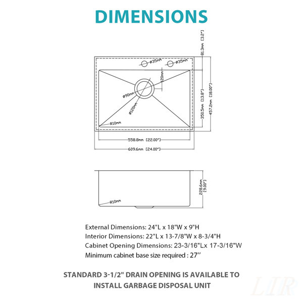 Product Dimensions