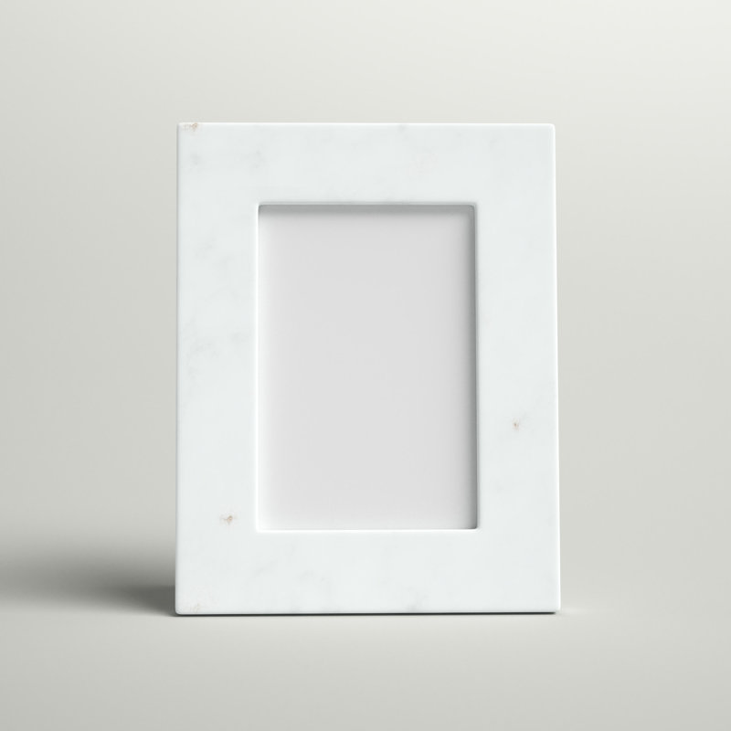 Marble and Wood Photo Frame