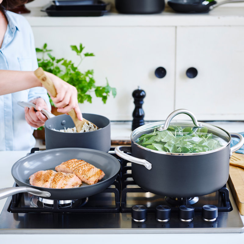 GreenPan Lima Healthy Ceramic Nonstick 18 Piece Cookware Set