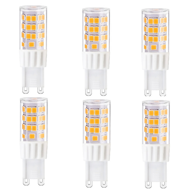 Ampoule à intensité variable de 40 watts DEL G9, à intensité variable, (3000K) G9 / base à deux broches