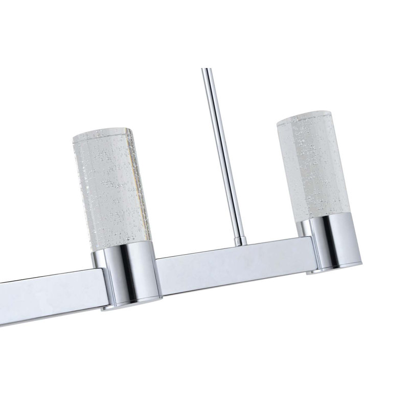 Talon 3 - Light Chrome Kitchen Island Pendant