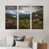 White Framed
