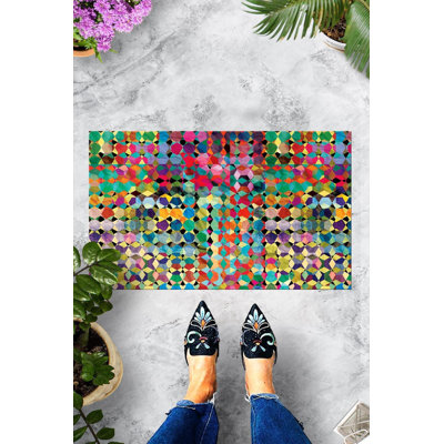 Connery 28 in. x 18 in. Non-Slip Outdoor Door Mat