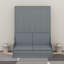 Grand lit escamotable mural avec coussin-341026598-341026597