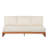 Outdoor Acacia Lazy 3 Seater, Beige-1313013007