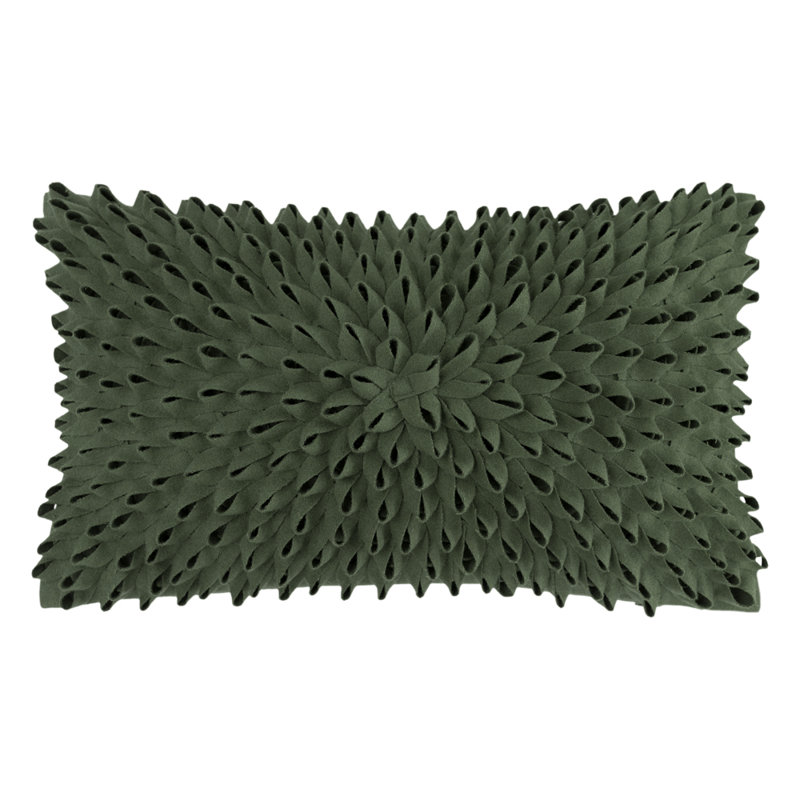  Housse de coussin rectangulaire, Vert clair