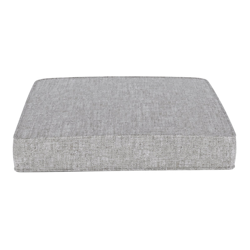 Outdoor Sunbrella® Seat Cushion, Canvas Granite Sunbrella® Canvas
