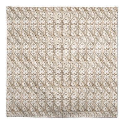 Bavaro Geometric Thanksgiving Polyester Tablecloth