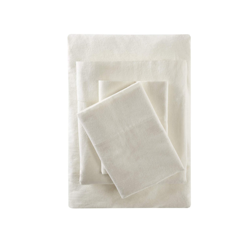 100% Cotton Sheet Set, Ivory