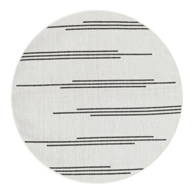 Leonardville Striped Indoor / Outdoor Rug