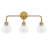 Amoll 24.02" W 3-Light Dimmable Vanity Light