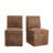 Versatile Swivel Upholstered Chairs Set For Various Rooms And Functions